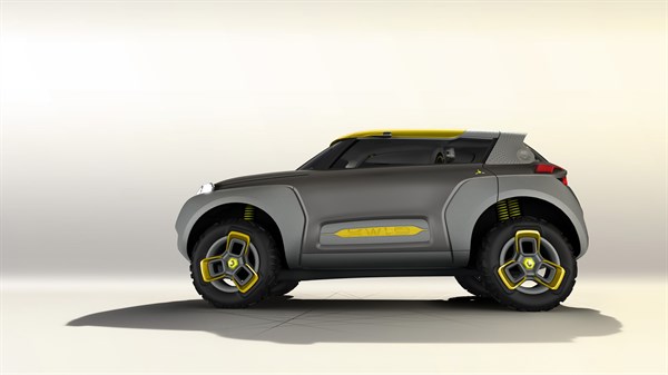 Renault KWID concept car exterior design side view
